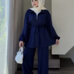 Oysh Muadil Rip Detaylı İkili Takım – Lacivert