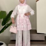 Valeur Etnik Desen İkili Takım - Pembe